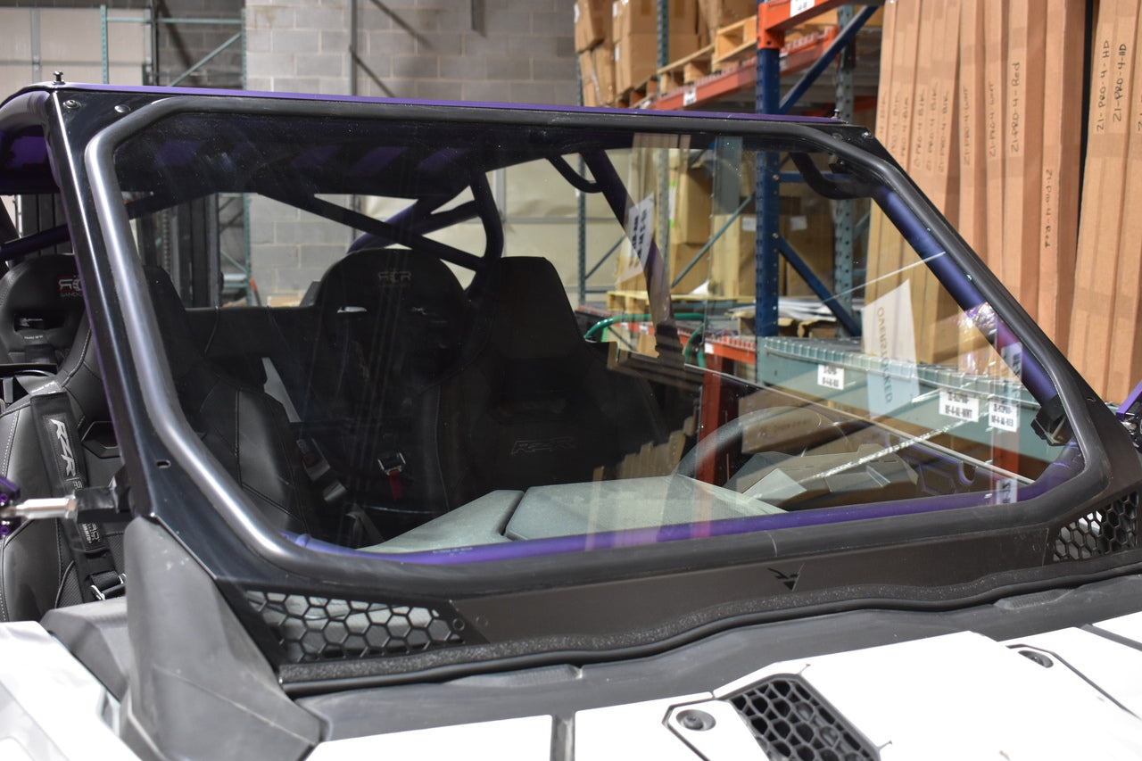 Voodoo Riders 2025+ Pro Xp/Turbo R/Pro R Full Glass Windshield (Updated)