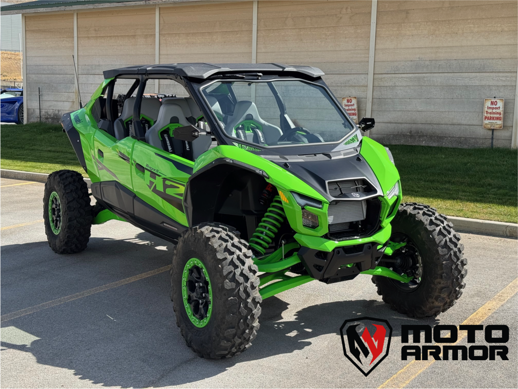 Kawasaki H2 Full Glass Windshield