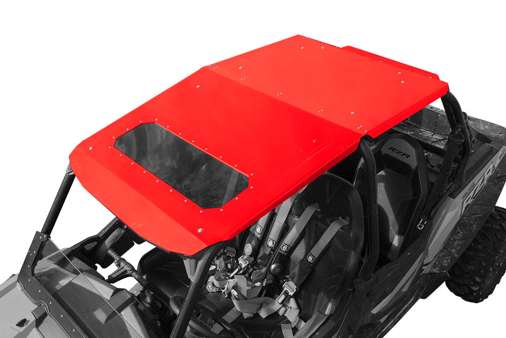 Fast Back Aluminum Roof RZR 900 4, 1000 4, XPT 4 WITH SUNROOF