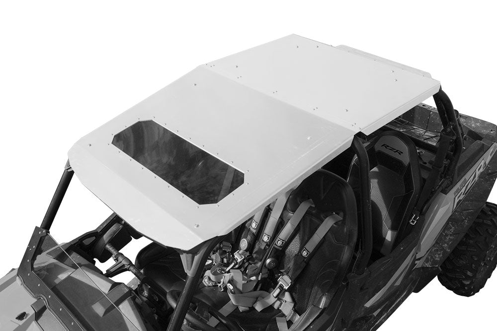 Fast Back Aluminum Roof RZR 900 4, 1000 4, XPT 4 WITH SUNROOF