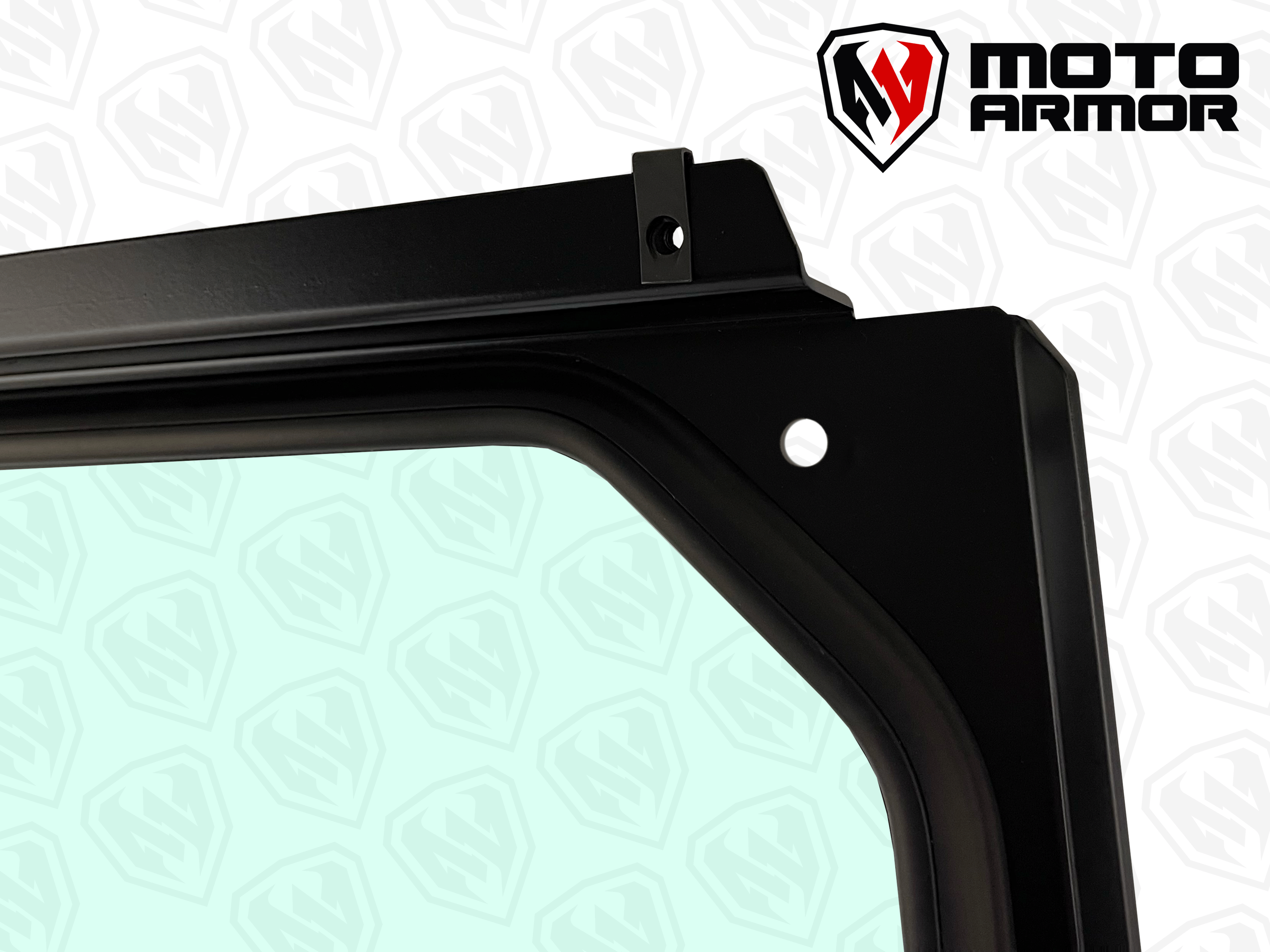 Glass Windshield with Vent for Polaris RZR Trail S
