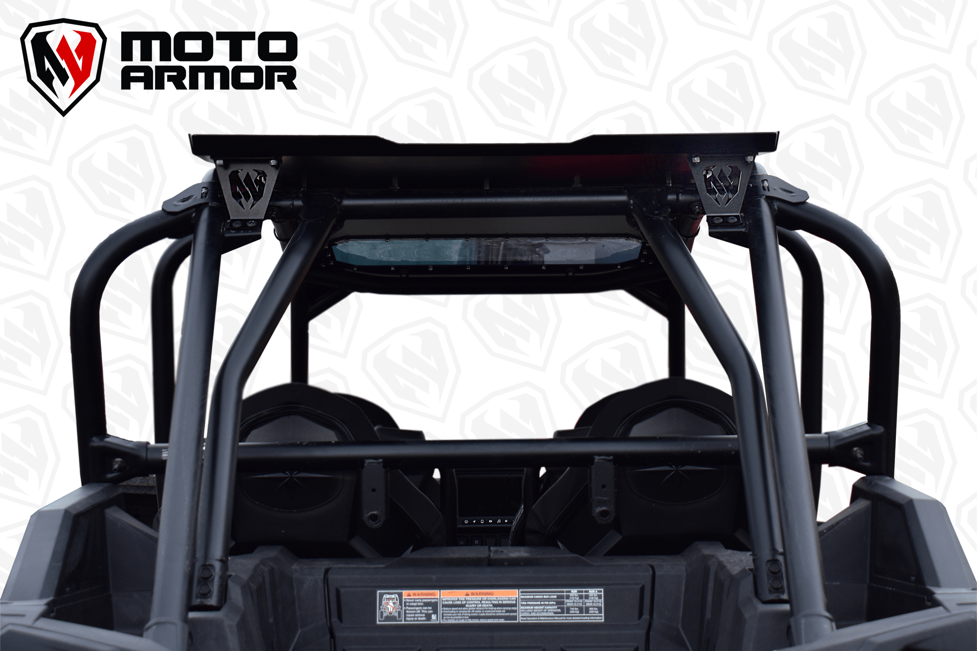 Aluminum Roof (With Sunroof) RZR Turbo S 4 Seat Black