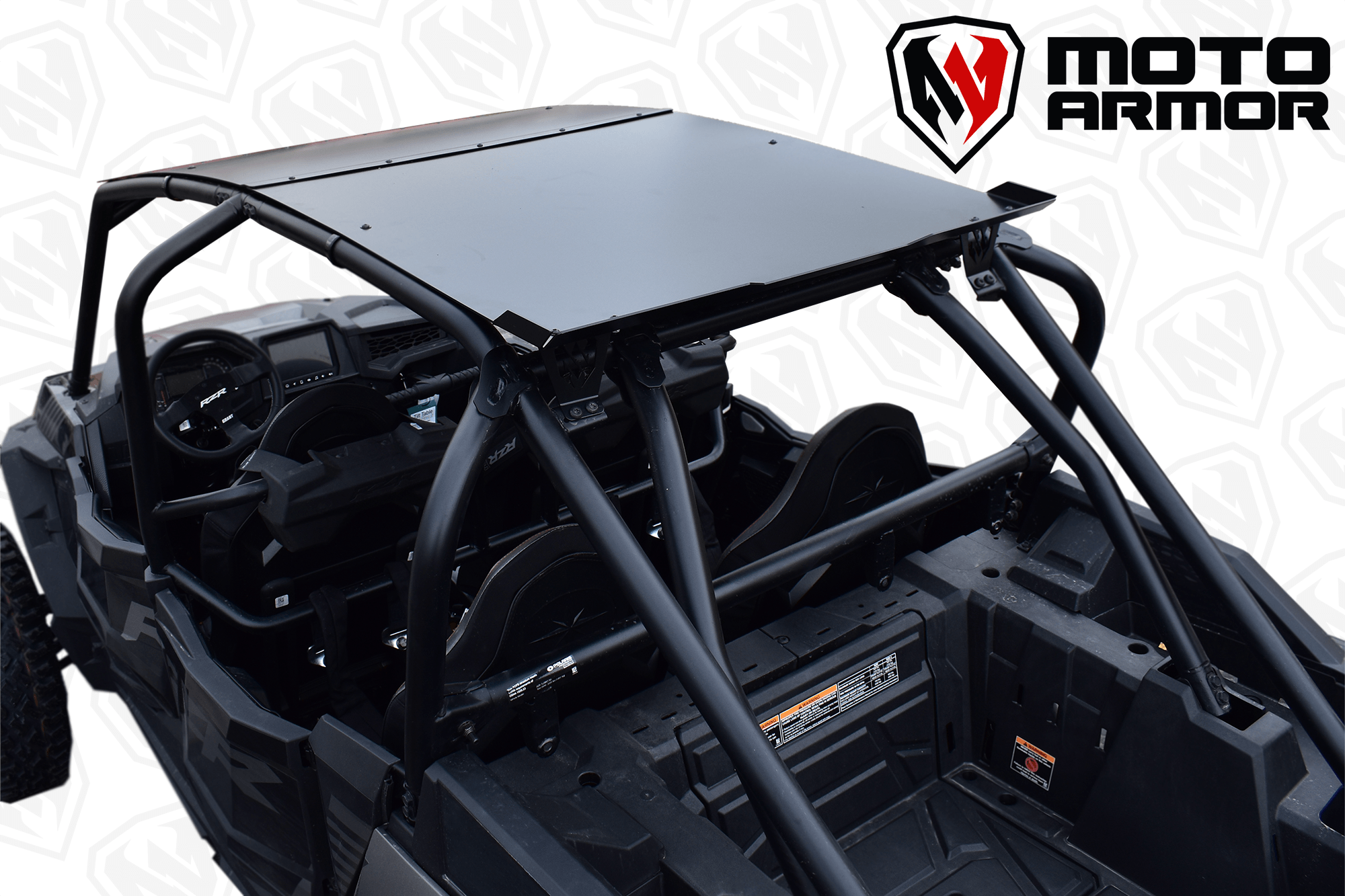 Aluminum Roof (With Sunroof) RZR Turbo S 4 Seat Black