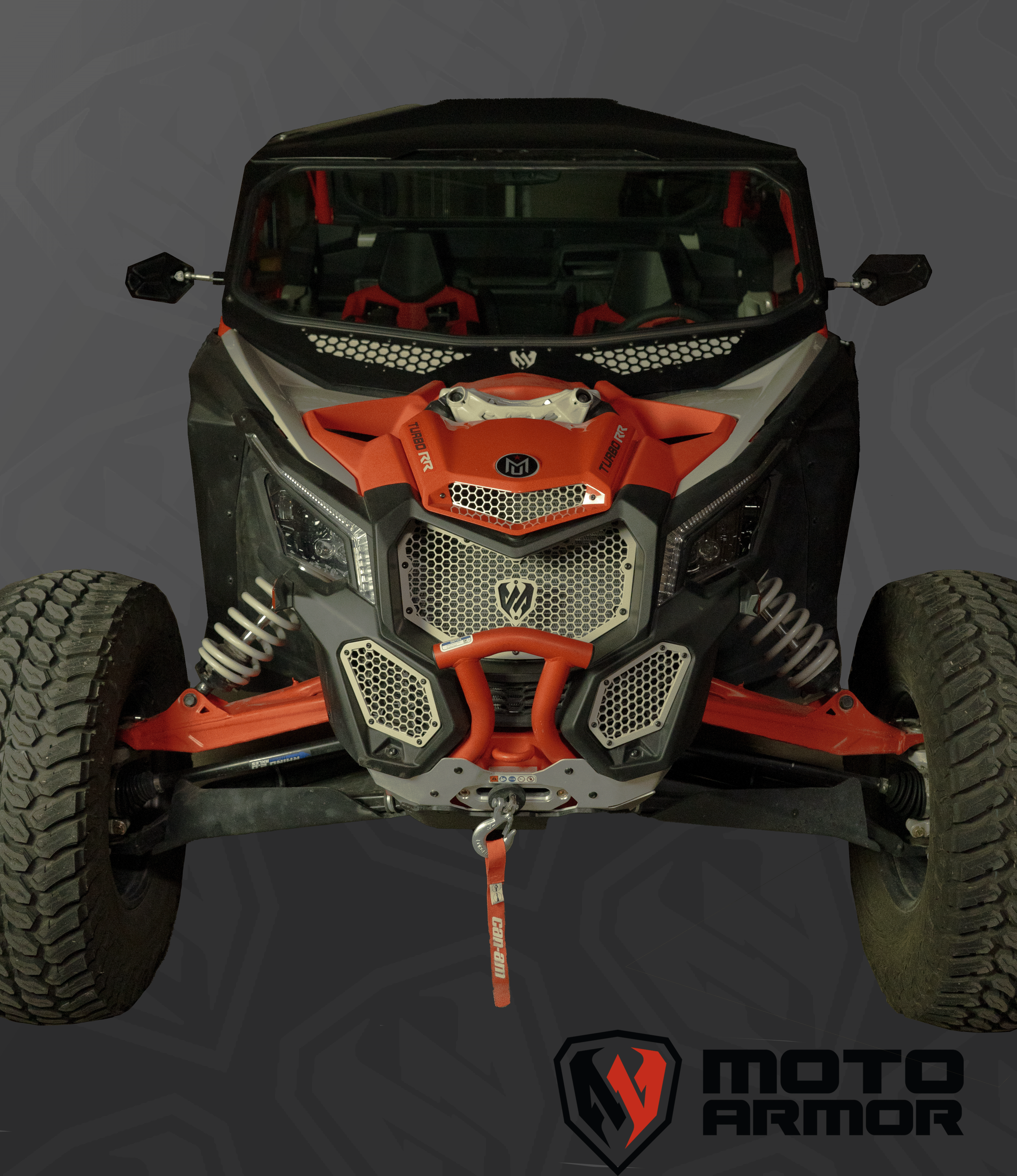 Moto Armor Maverick X3 Radiator Grill Set