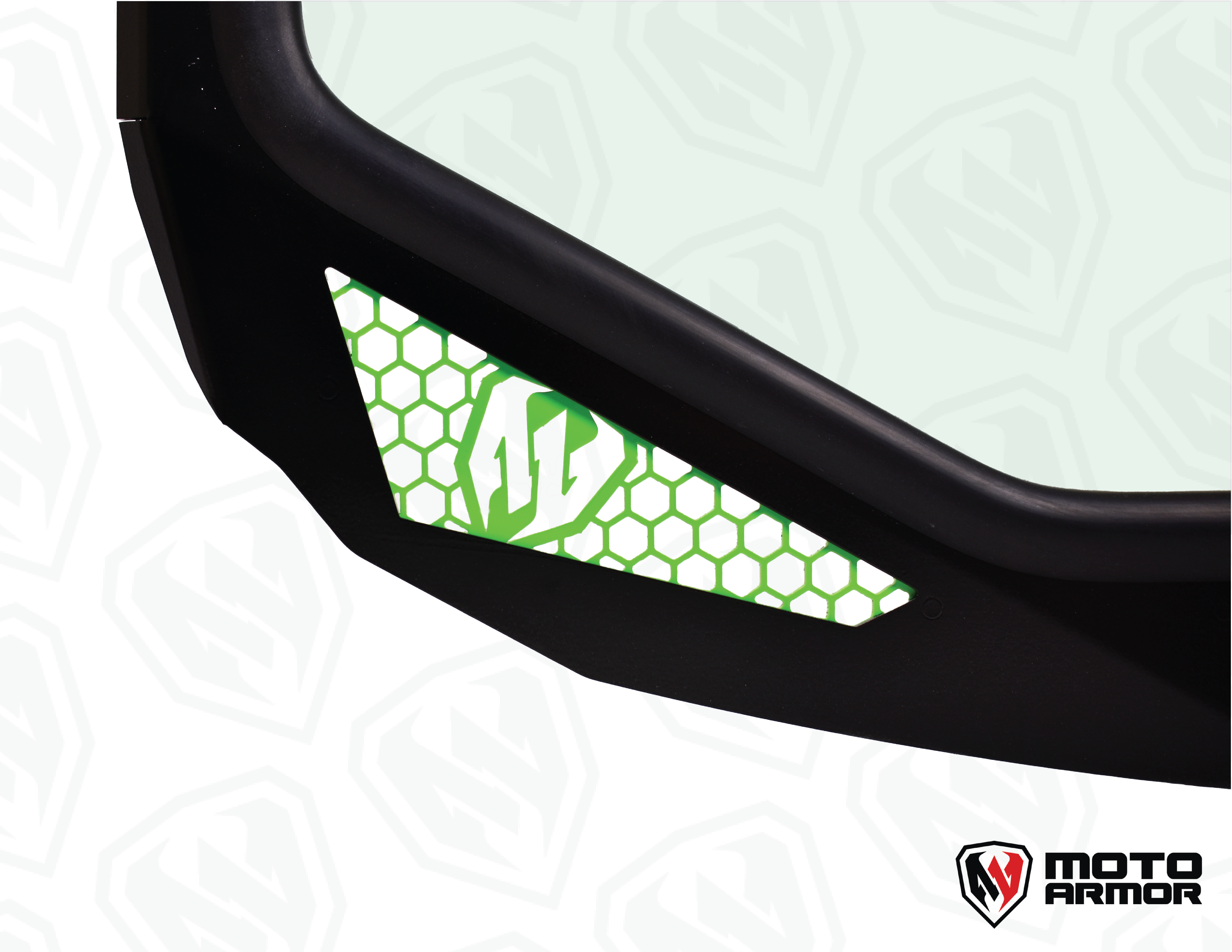 Kawasaki H2 Full Glass Windshield