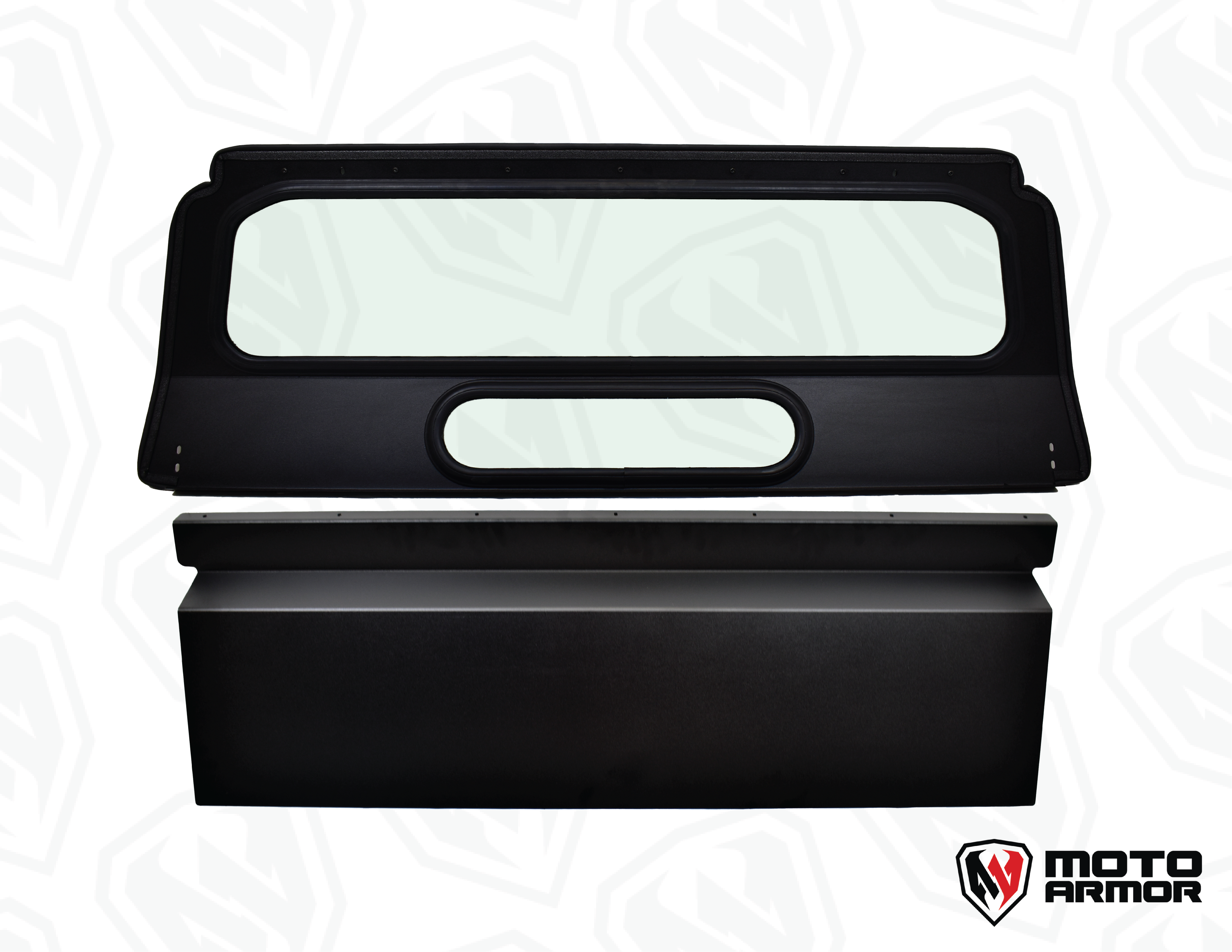 Moto Armor Xpedition Mid Glass Window Panel