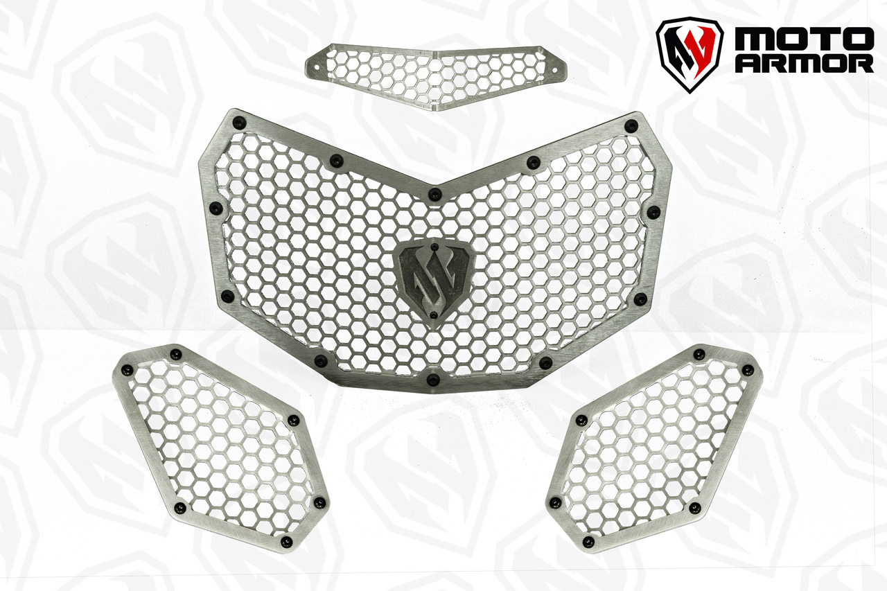 Moto Armor Maverick X3 Radiator Grill Set