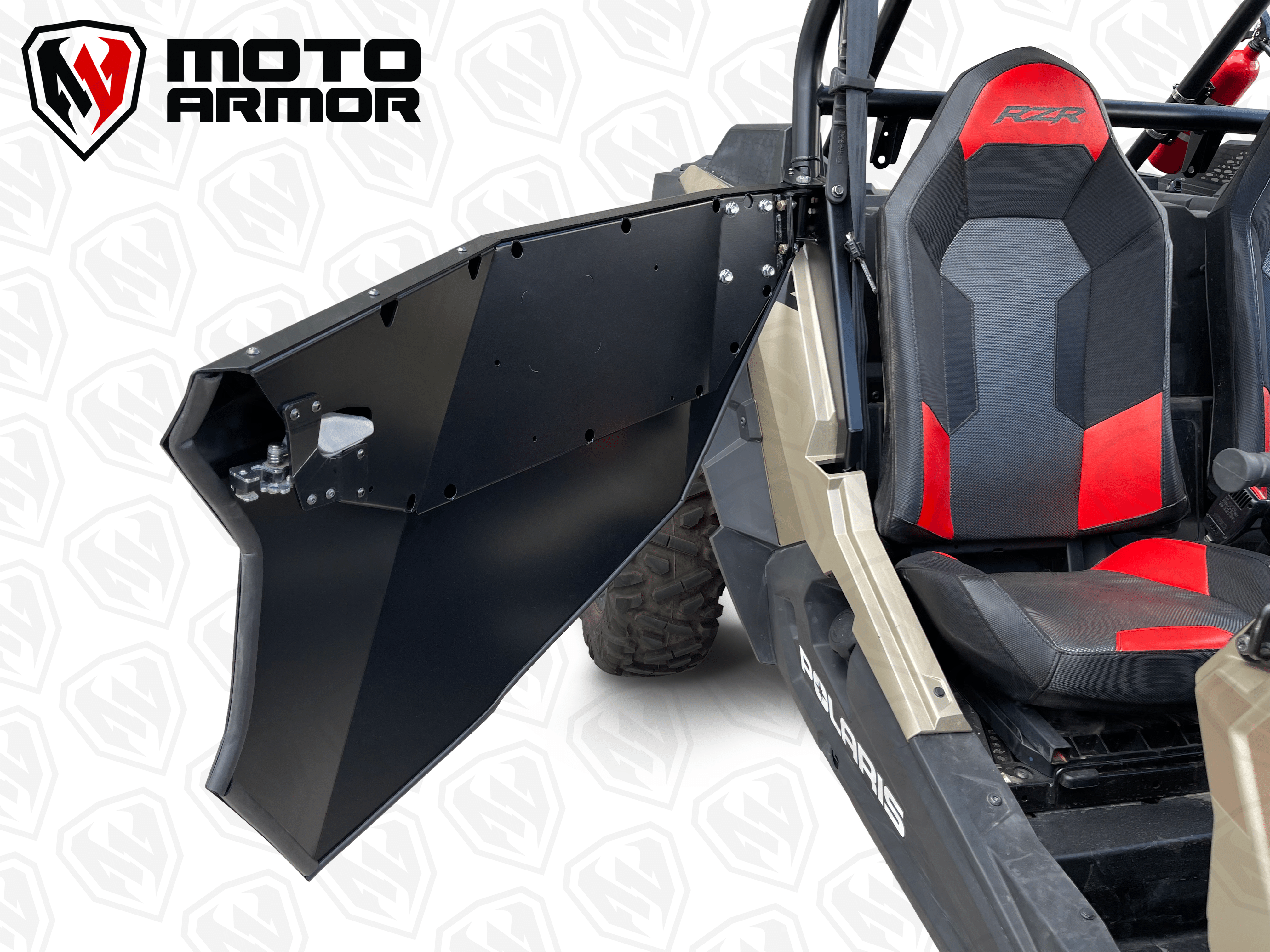 Aluminum Doors for RZR 2 Seat XP 1000, XP Turbo, and Turbo S